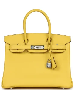 Hermes birkin 30 Jaune de Naples